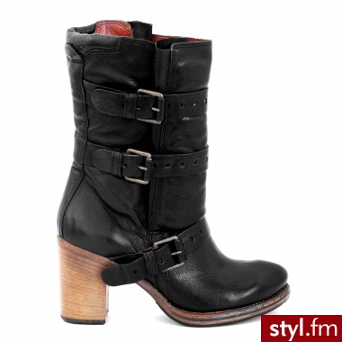 Venezia BOTKI 811209 NERO - Botki Buty Moda