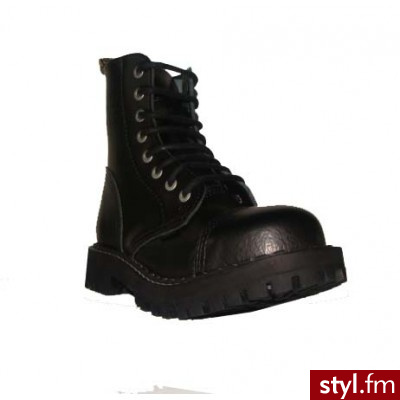 N-Steel buty STEEL BLACK - Glany Buty Moda