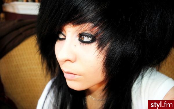 EMO Alternatywne Średnie Fryzury