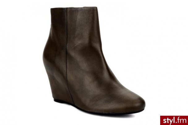 Bocage PÓŁBUTY I BOTKI DONUZO BY BOCAGE (Khaki) - Botki Buty Moda