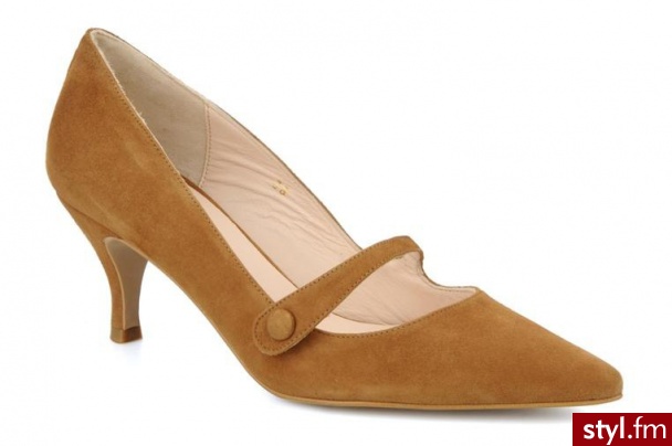 Georgia Rose CZÓŁENKA JERAWIA BY GEORGIA ROSE (Brązowy) - Czółenka Buty Moda