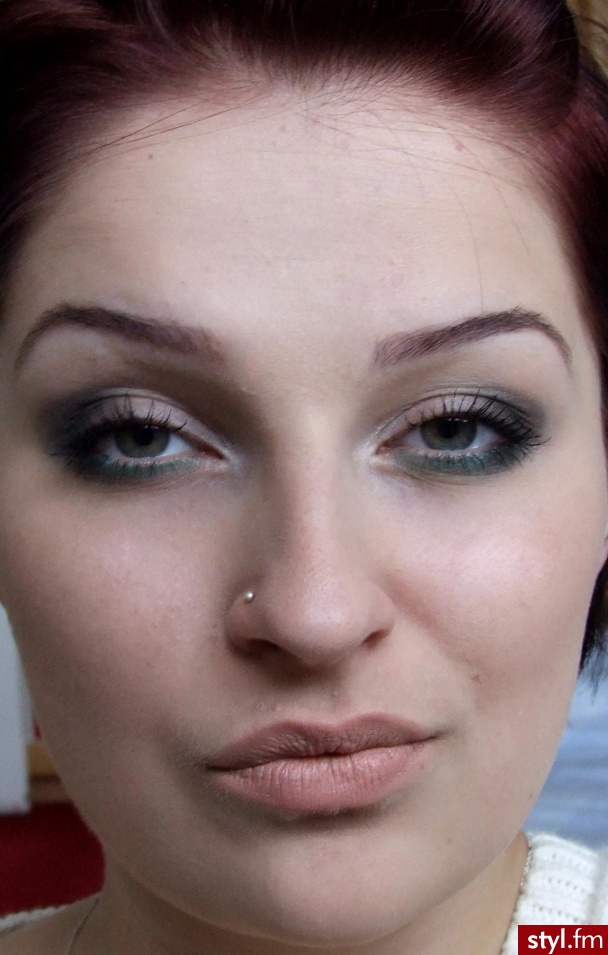 elizamakeup.blog.com - Midnight Turquoise - Wieczorowe Makijaże