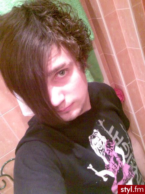 EMO Alternatywne Średnie Fryzury