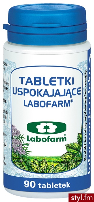 LABOFARM TABLETKI USPOKAJAJĄCE X 90 TABL - Bransoletki Biżuteria Moda