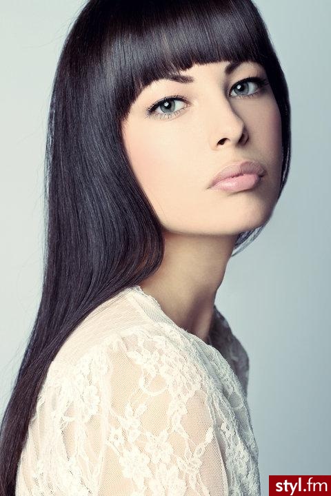 Średnie Fryzury