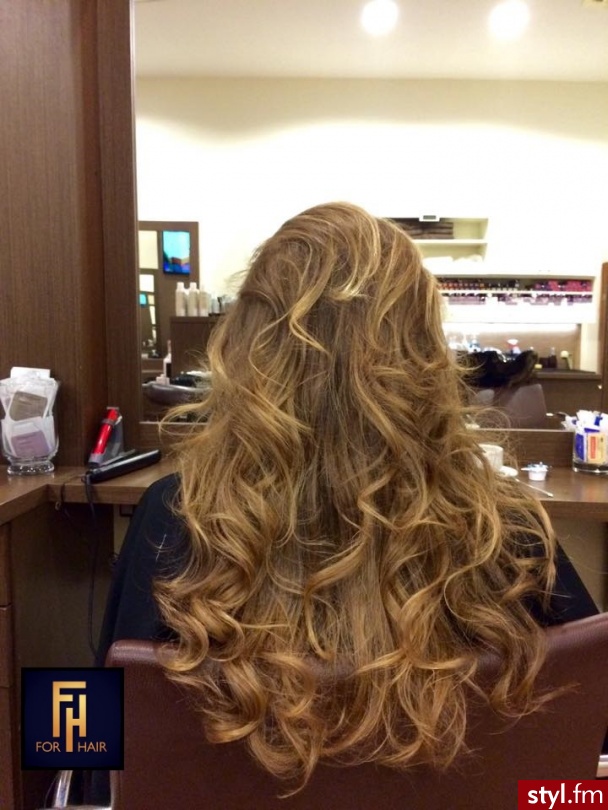 OLAPLEX OMBRE SOMBRE FOR HAIR http://forhairsobieski.pl/ - Blond Rozpuszczone Kręcone Na co dzień Długie Fryzury