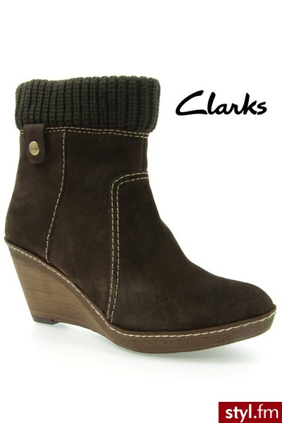 Clarks MEWS BUZZ EBONY - Botki Buty Moda