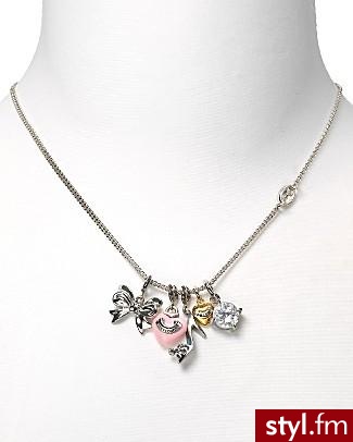 delikatny bardzo dziewczęcy wisiorek od Juicy Couture 68$ - Pozostałe Dodatki Moda