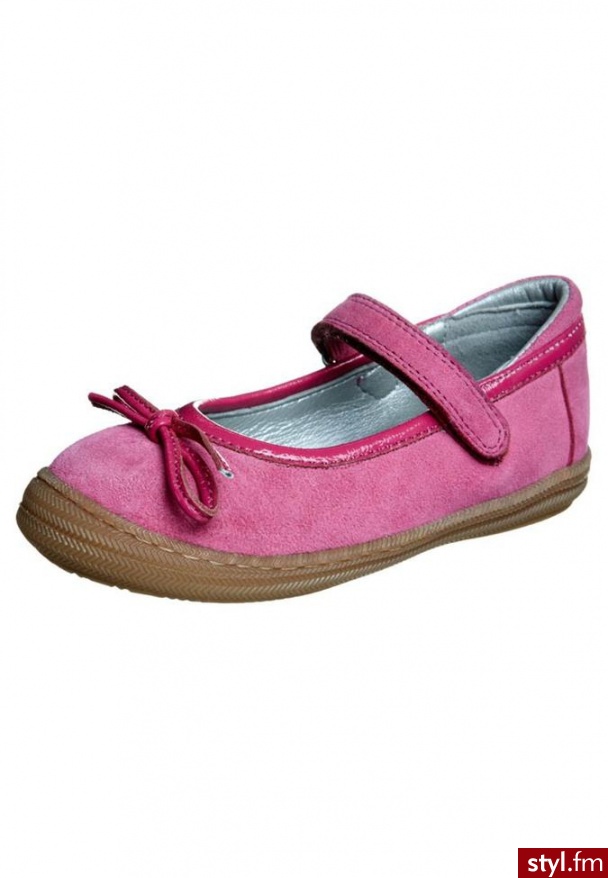 STUPS Baleriny z zapięciem różowy Balerinki - Balerinki Buty Moda