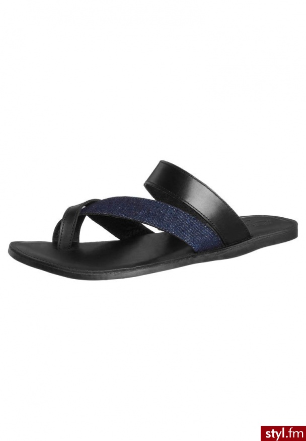 zign Klapki czarny - Klapki Buty Moda
