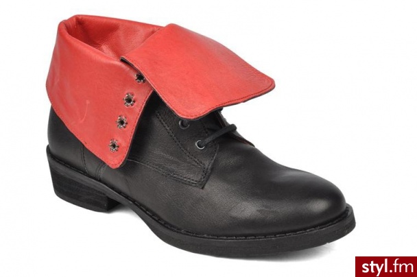Jonak PÓŁBUTY I BOTKI MAGANA BY JONAK (Czarny) - Botki Buty Moda