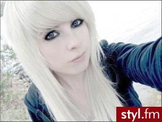 EMO Alternatywne Średnie Fryzury
