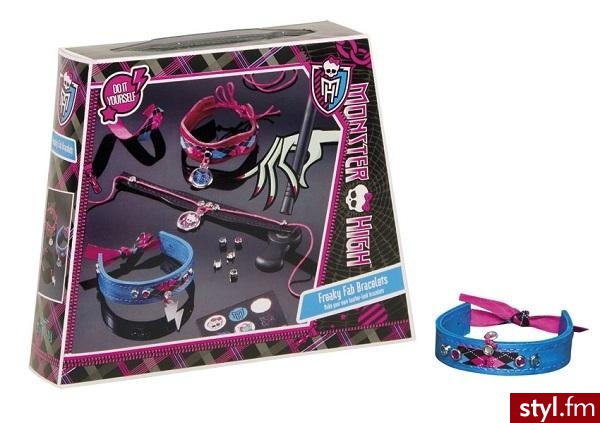 Monster High Skórzane Bransoletki 565012 - Bransoletki Biżuteria Moda