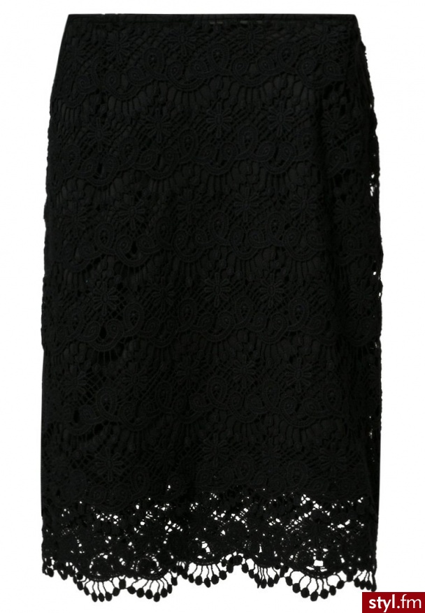 mint&berry Spódnica ołówkowa czarny (MB-0713-0675) - Pozostałe Spódnice Moda