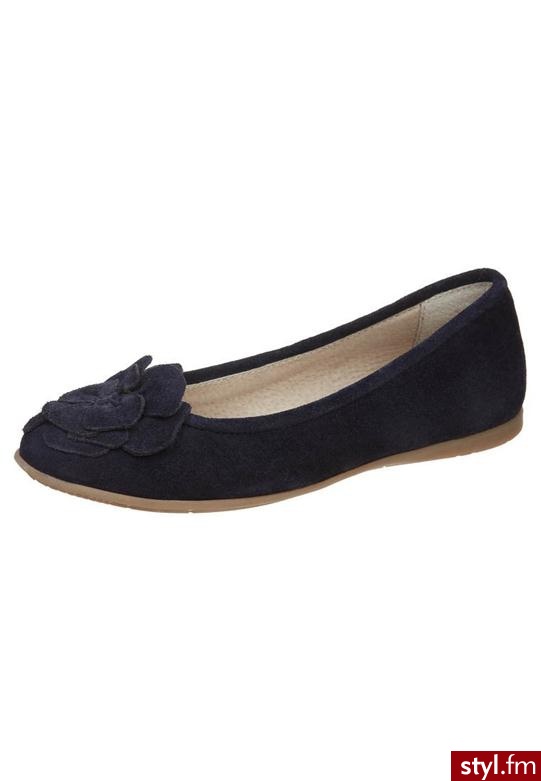 fullstop. Baleriny niebieski B005351-A - Balerinki Buty Moda