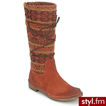 Costa Costa BUTY NUNA Brique - Kozaki Buty Moda