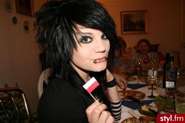 EMO Alternatywne Średnie Fryzury