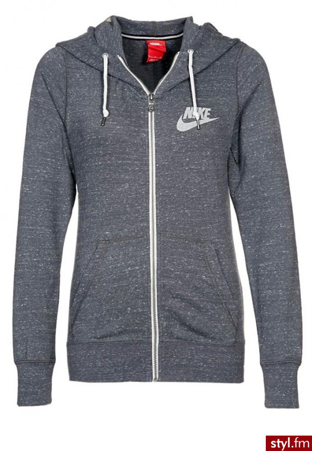 Nike Sportswear GYM VINTAGE Bluza rozpinana szary (545665) - Bluzy Ciuchy Moda