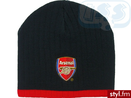 HARS22: Arsenal Londyn - czapka zimowa - Nakrycia głowy Dodatki Moda