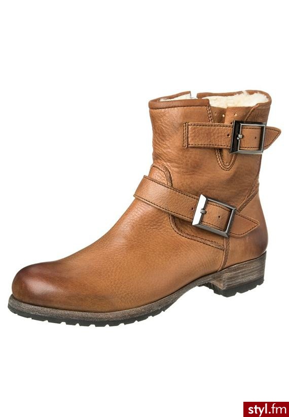 Blackstone ISABELLA Botki kowbojki i motocyklowe brązowy (EW62) - Pozostałe Buty Moda