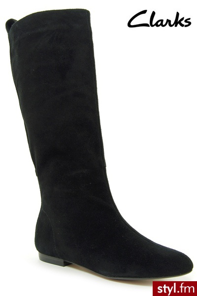 Clarks KEREN BODKIN BLACK - Kozaki Buty Moda