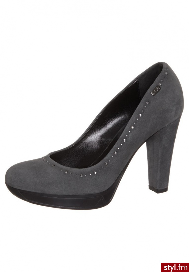 Andrea Morelli Szpilki szary (lb70401) - Szpilki Buty Moda