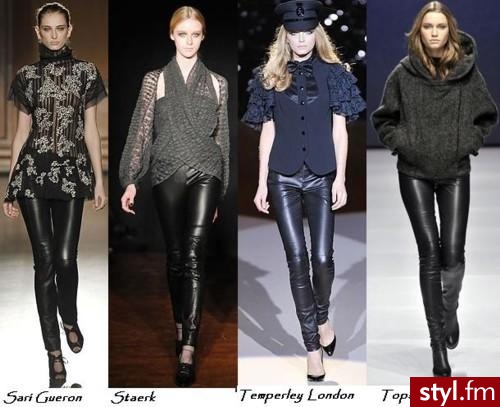 A co powiecie na skórzane spodnie? - Pozostałe Ciuchy Moda