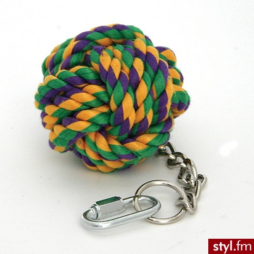Happy Pet Kula ze Sznurka z Łańcuszkiem dla Ptaków 20006 - Łańcuszki Biżuteria Moda