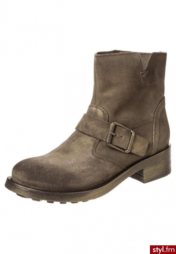 Nana by Francesco Morichetti MARIKA Botki kowbojki i motocyklowe szary (88005d0) - Pozostałe Buty Moda