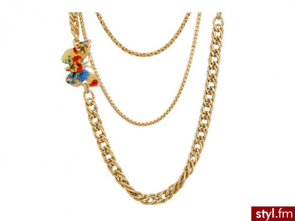 łańcuszek. 128$ Juicy Couture - Pozostałe Dodatki Moda