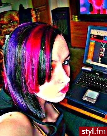EMO Alternatywne Średnie Fryzury
