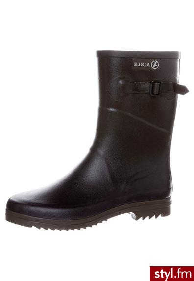 Aigle CHANTEBOOT POP Kalosze brązowy (84095) - Kalosze Buty Moda