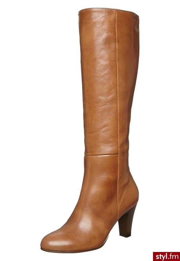 Noe Kozaki brązowy (NI045803-PI) - Kozaki Buty Moda