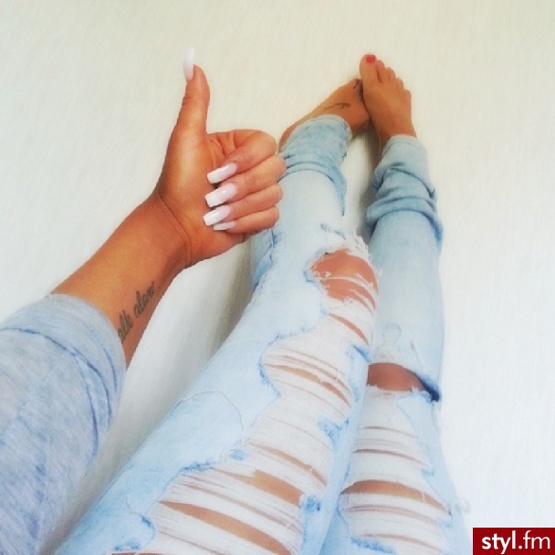 Jeansy Spodnie Moda
