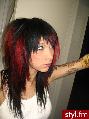 TO NIE JEST MÓJ FRYZ, WIĘC NIE MAM WIĘCEJ FOTEK! - EMO Alternatywne Średnie Fryzury