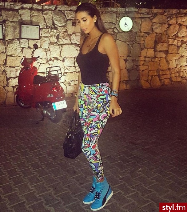 Leginsy Spodnie Moda