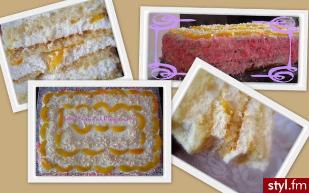 tort śmietanowy z brzoskwiniami
http://extra-look.blogspot.com/ - Kuchnia