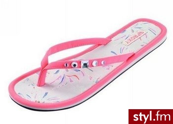 Roxy Japonki TITEE coral roz. 38 - Klapki Buty Moda