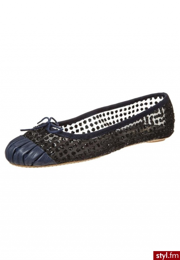 MALOLES BALADE Baleriny niebieski - Balerinki Buty Moda