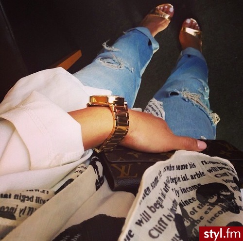 Jeansy Spodnie Moda