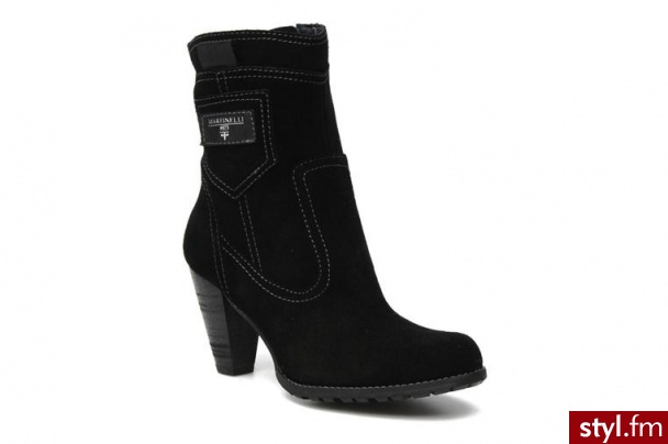 Martinelli PÓŁBUTY I BOTKI KEILA 4989 BY MARTINELLI (Czarny) - Botki Buty Moda