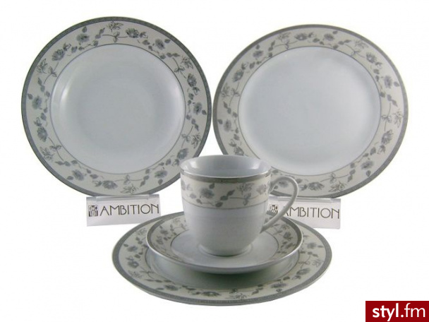 Ambition argento komplet obiadowy 30 el 63055 - Pozostałe Biżuteria Moda
