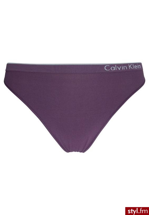 Calvin Klein Underwear SEAMLESS CLASSIC Stringi lilia - Majtki Bielizna Moda