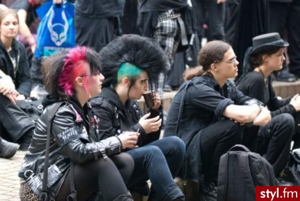 Punk Rock Alternatywne Średnie Fryzury