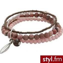 Bransoleta Fossil JF86662040 - Bransoletki Biżuteria Moda