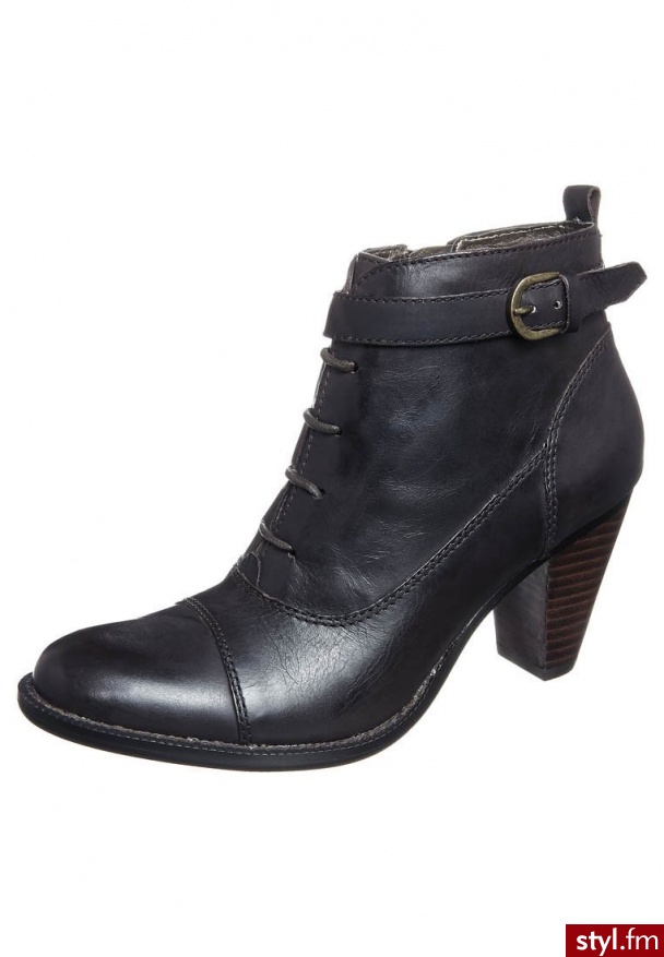 René Derhy ECTONE Botki sznurowane brązowy (74132) - Botki Buty Moda