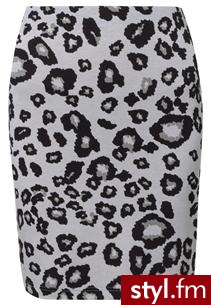 Even&Odd Spódnica mini szary (EV-0713-0629) - Pozostałe Spódnice Moda