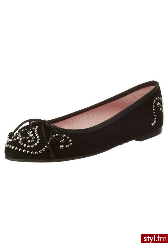 Pretty Ballerinas ANGELIS Baleriny czarny - Balerinki Buty Moda
