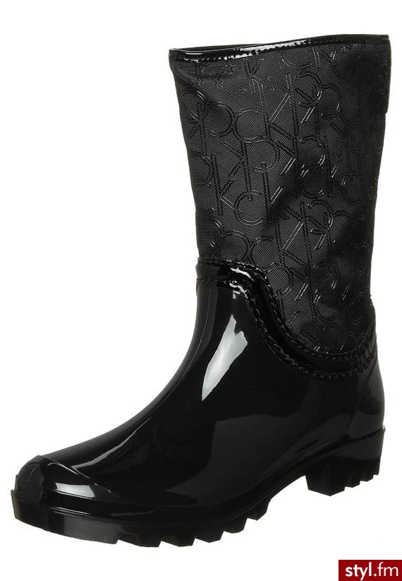 CK Calvin Klein WYNONA Kalosze czarny (N10957) - Kalosze Buty Moda