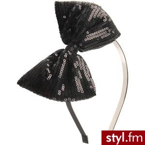 opaska. z kokardką - Nakrycia głowy Dodatki Moda
